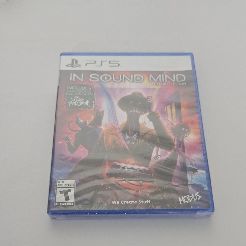 PS5 In Sound Mind Deluxe Edition - Blue Case